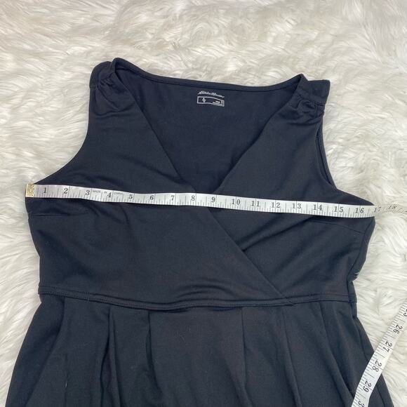 Eddie Bauer Women's Aster Crossover Dress Black Size S Outdoor Hiking - Picture 4 of 16